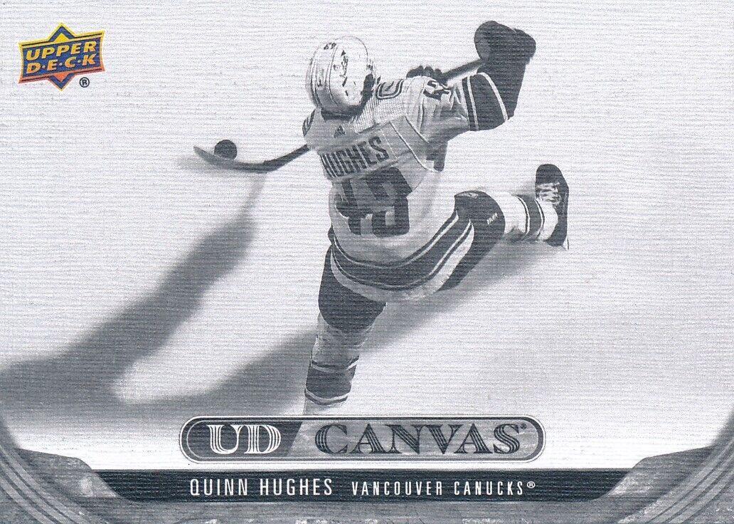 Quinn Hughes [Black White] #C-87