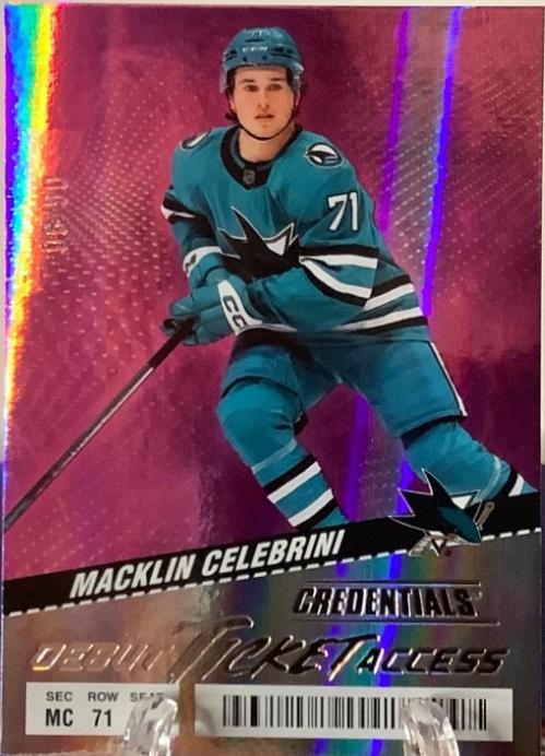 Macklin Celebrini [Pink] #111