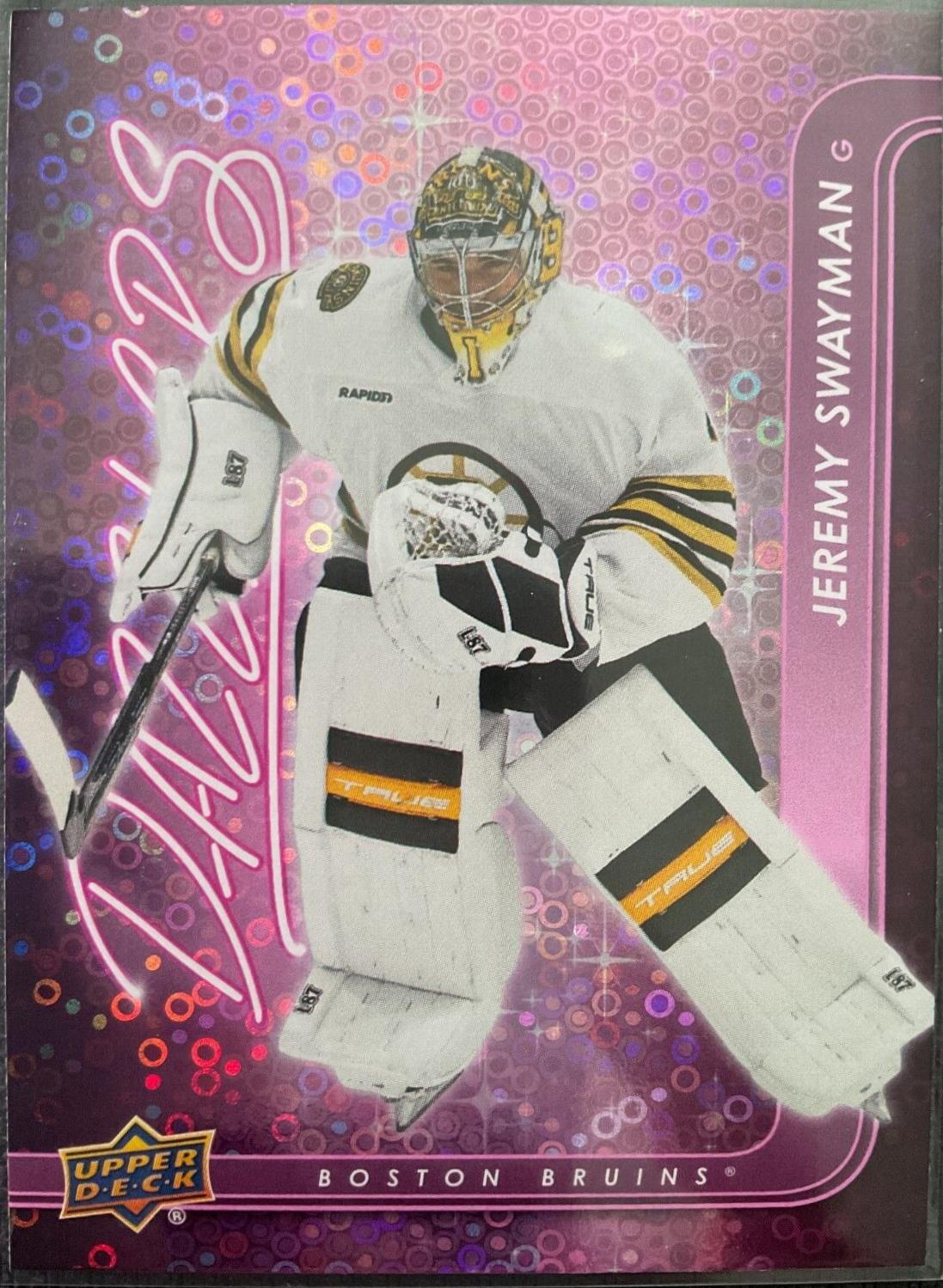 Jeremy Swayman [Pink] #DZ-19
