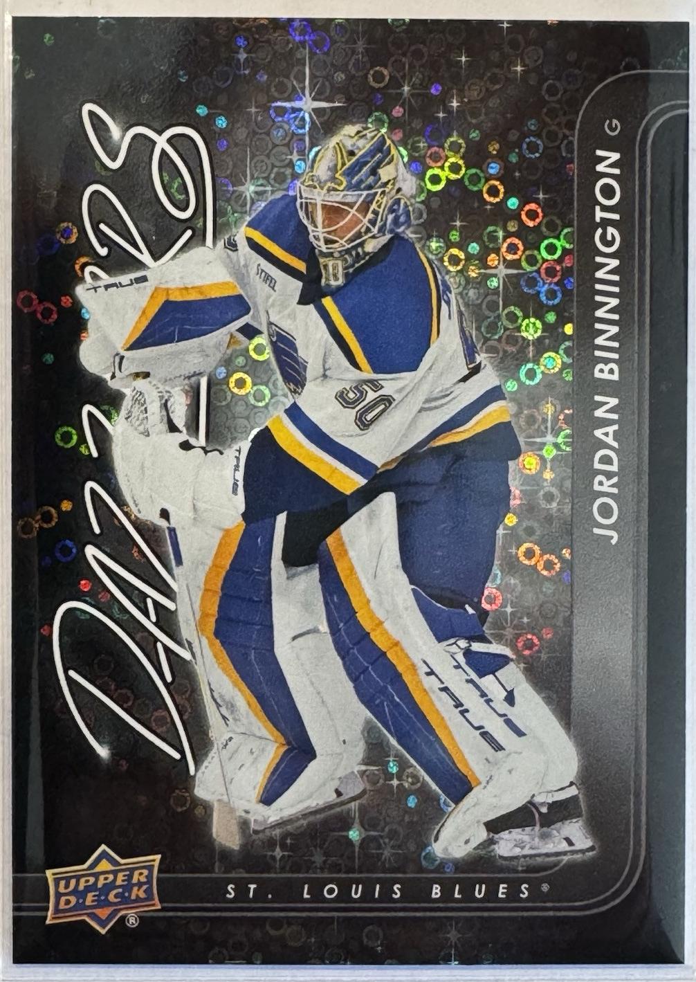 Jordan Binnington [Black] #DZ-39