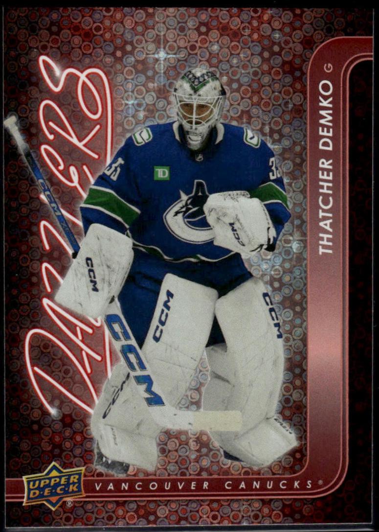 Thatcher Demko [Red] #DZ-3