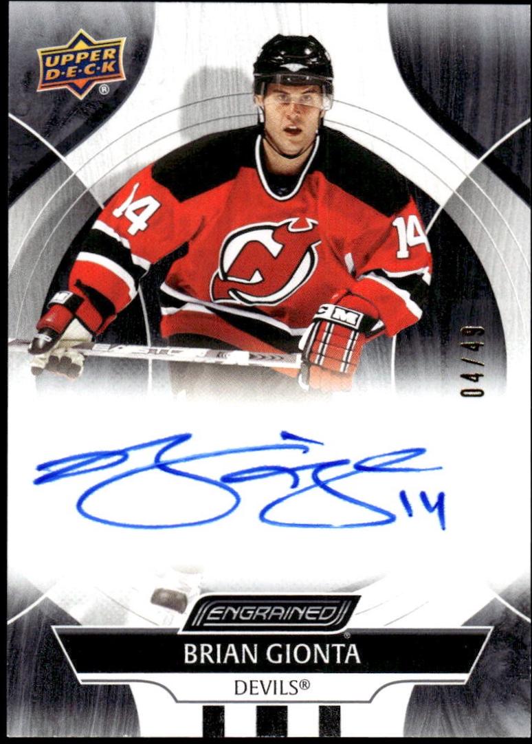 Brian Gionta [Ebony] #CA-BG