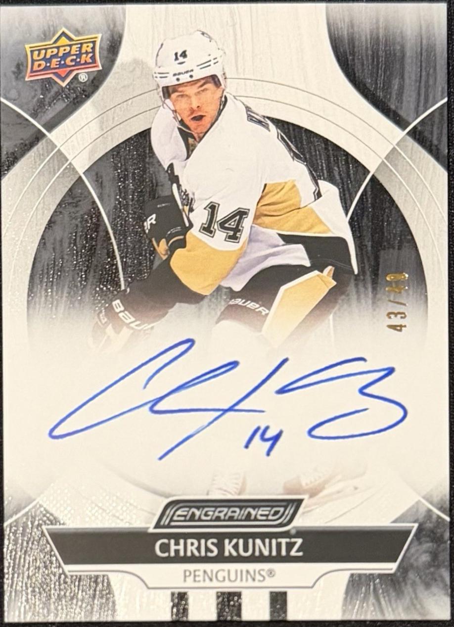Chris Kunitz [Ebony] #CA-CK
