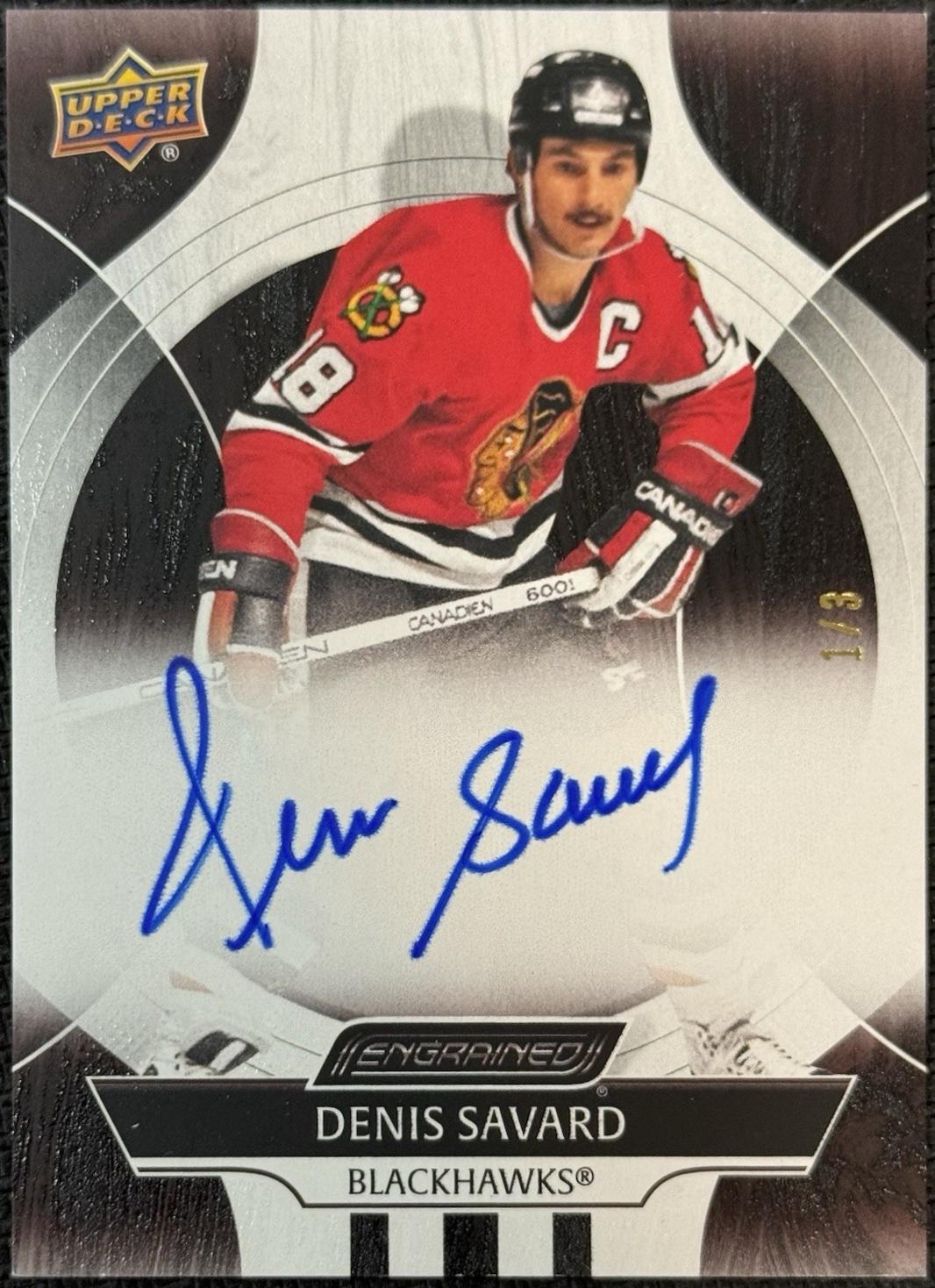 Denis Savard [Mahogany] #CA-DS