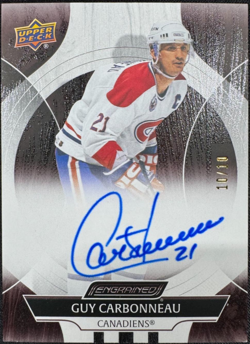 Guy Carbonneau [Mahogany] #CA-GC