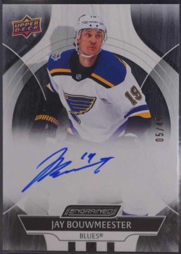 Jay Bouwmeester [Ebony] #CA-UW