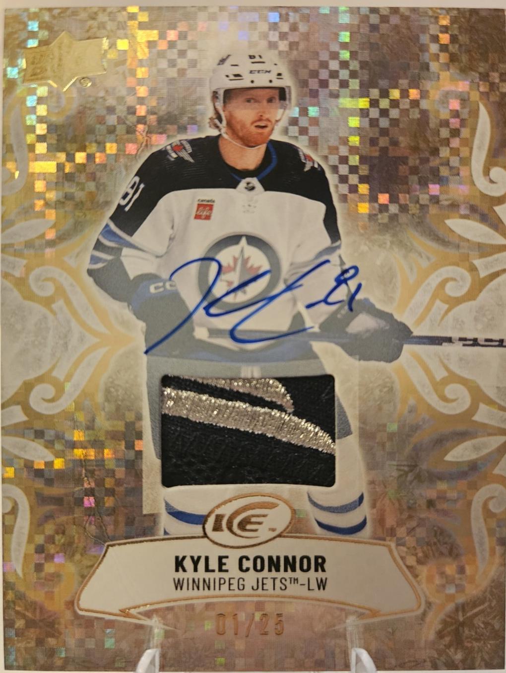 Kyle Connor [Gold Patch Auto] #69