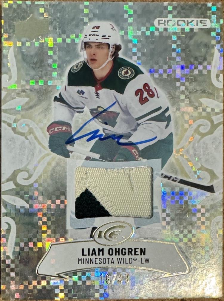 Liam Ohgren [Gold Auto Patch] #139