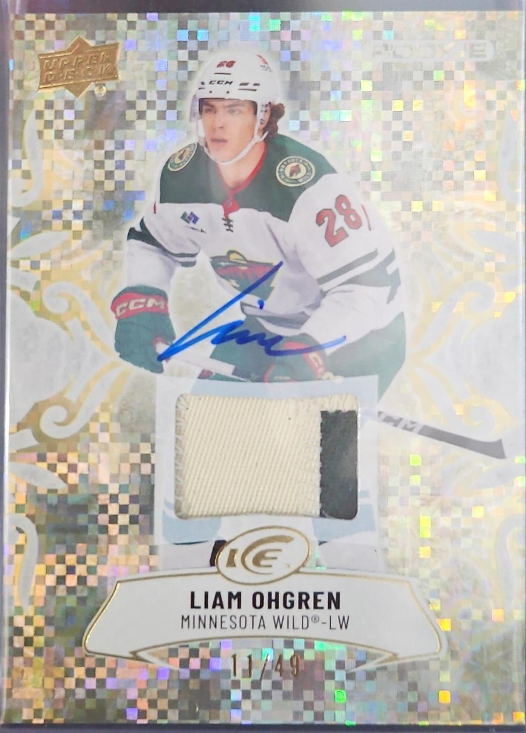 Liam Ohgren [Gold Patch Auto] #139