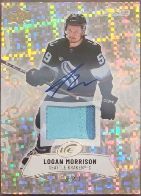 Logan Morrison [Gold Auto Patch] #120