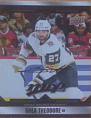 Shea Theodore [Black Super Script] #86