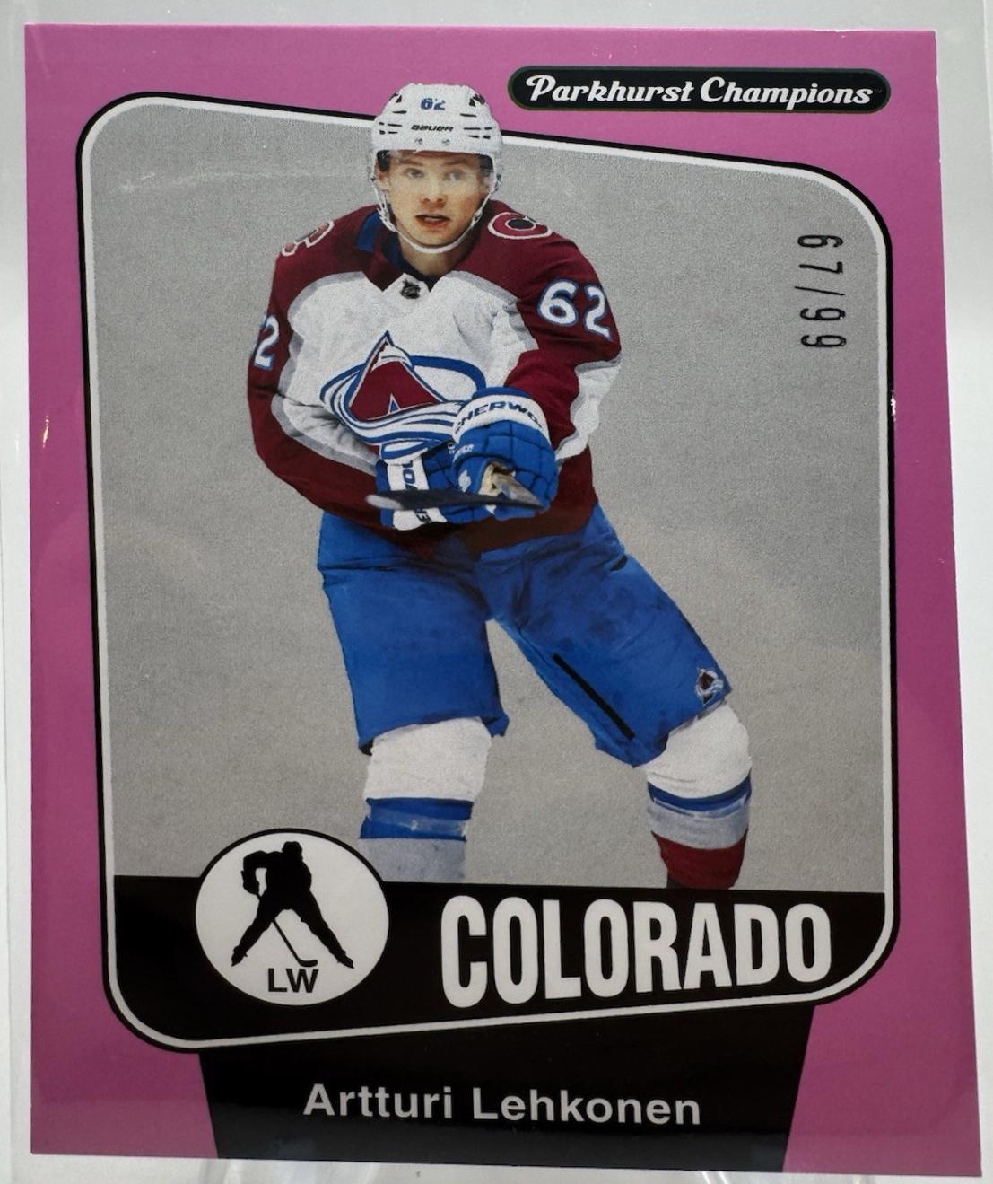 Artturi Lehkonen [Shell Pink Border] #32