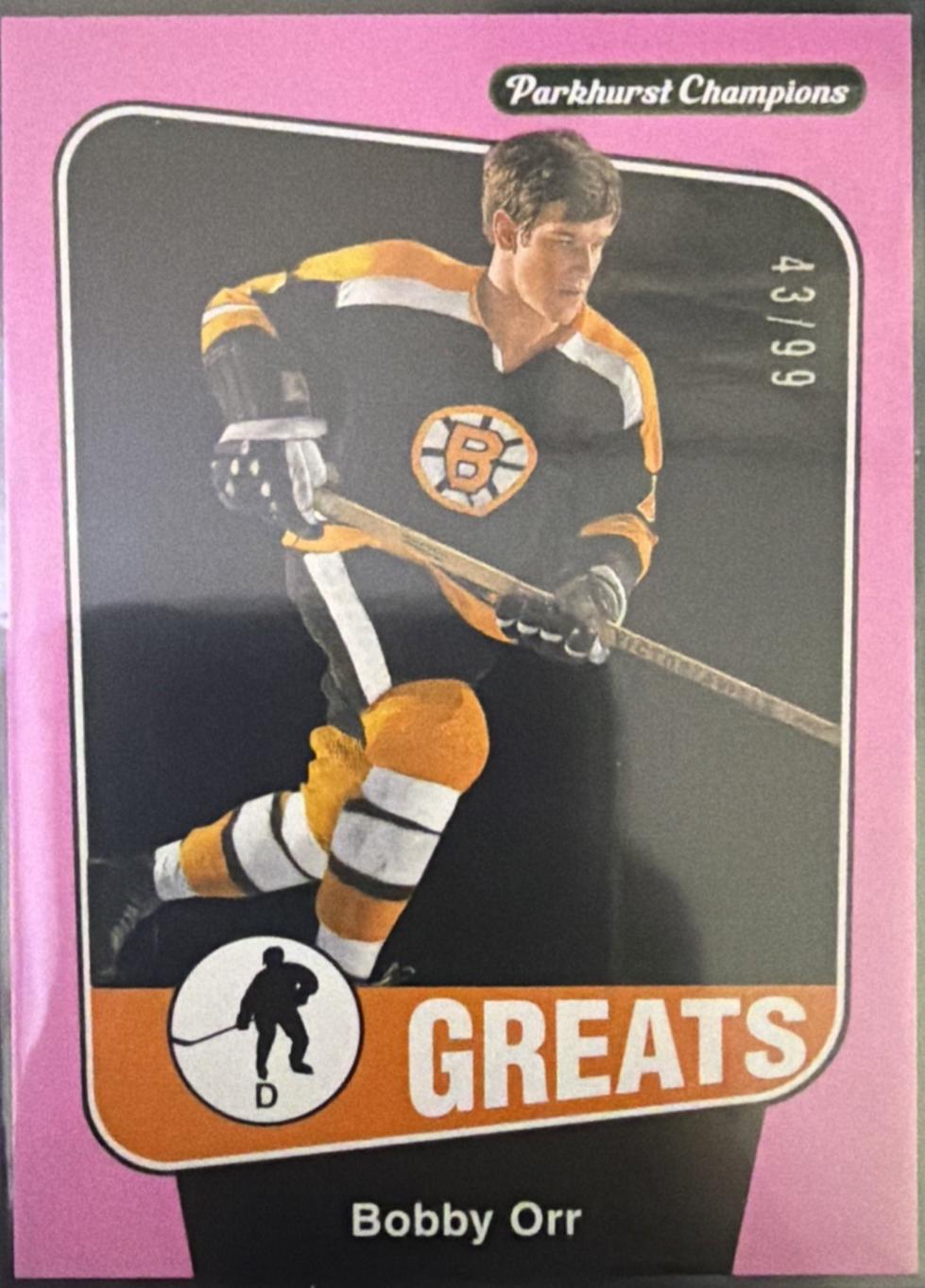 Bobby Orr [Shell Pink Border] #293