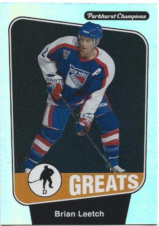 Brian Leetch [Rainbow Foilboard] #286