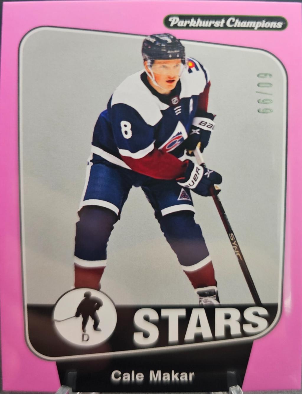 Cale Makar [Shell Pink Border] #235
