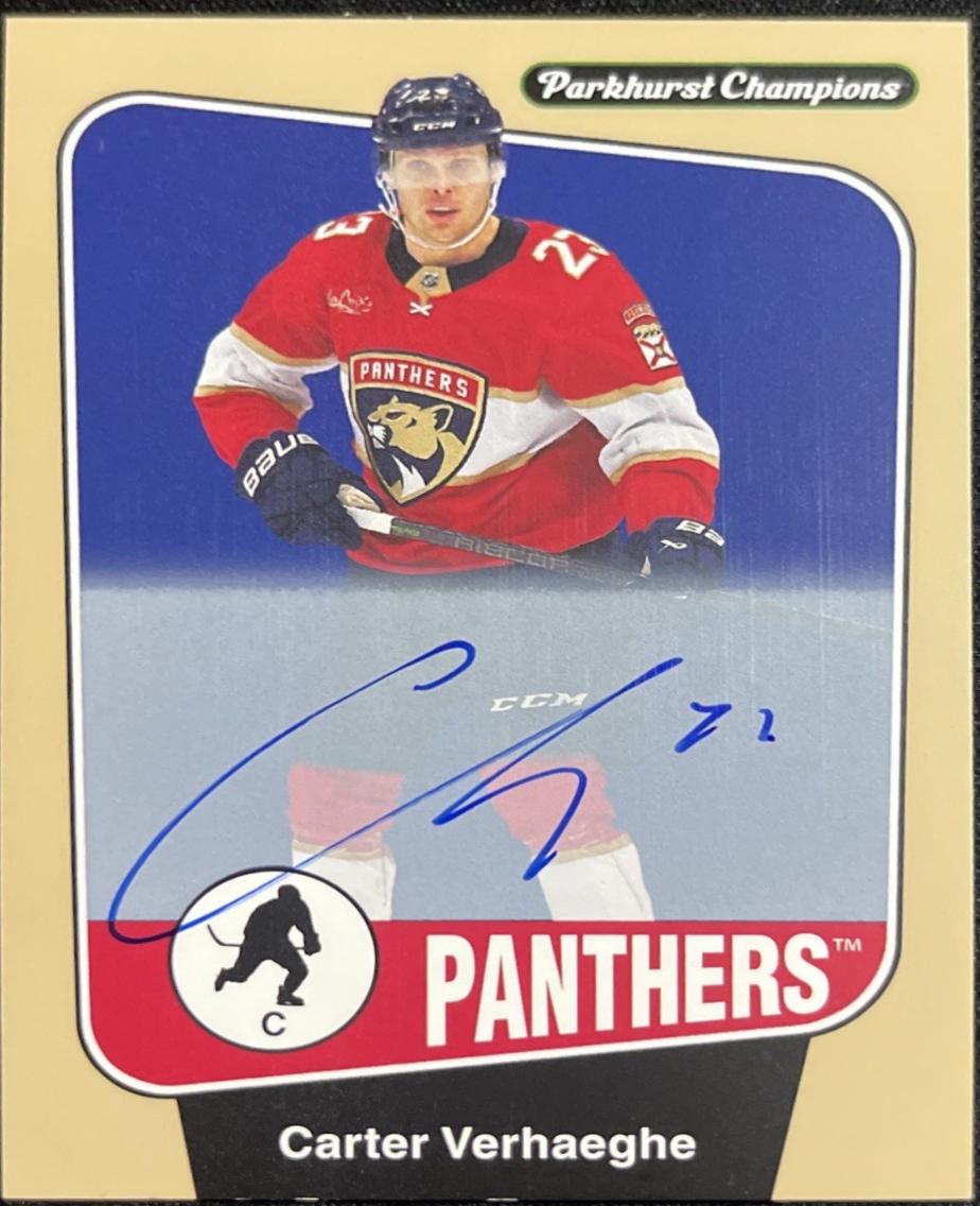 Carter Verhaeghe [Autograph] #88