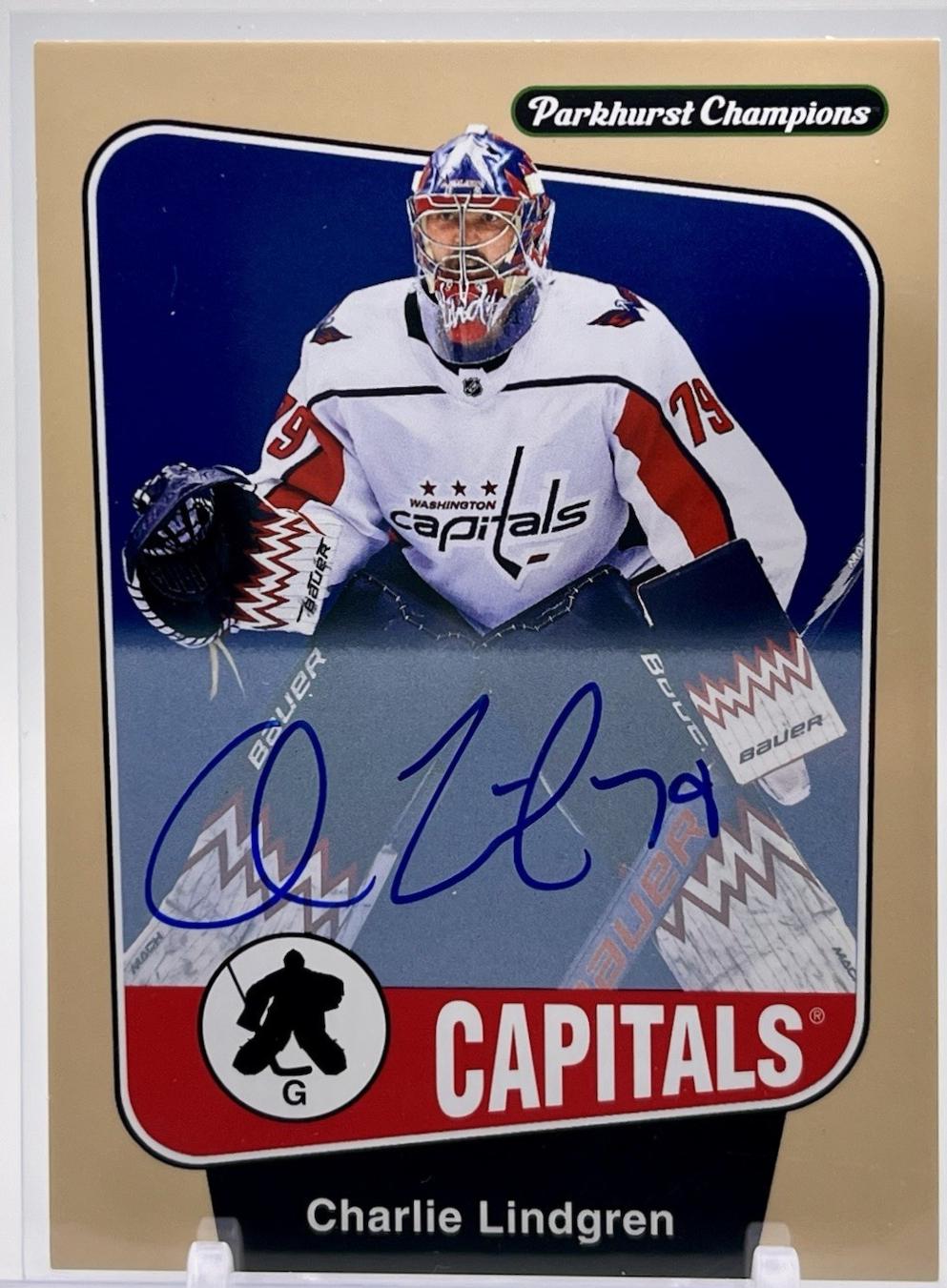 Charlie Lindgren [Autograph] #17