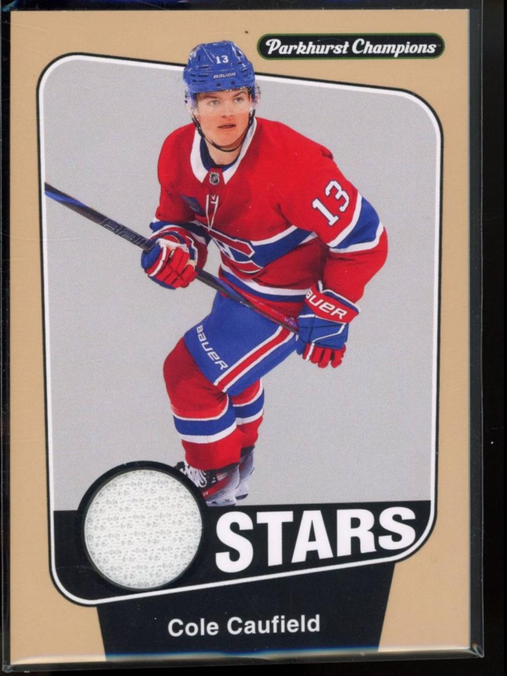 Cole Caufield [Stars Jersey] #217