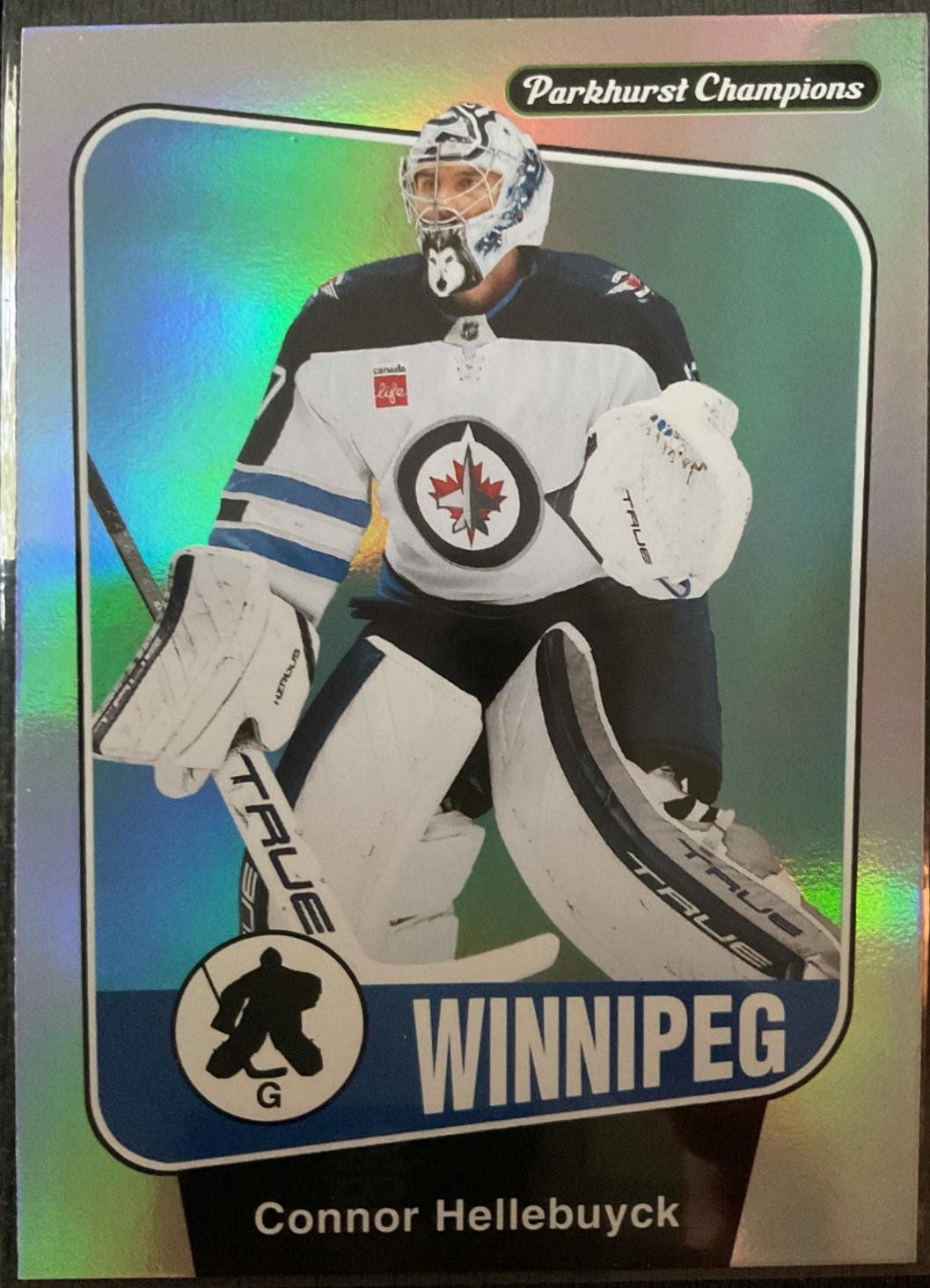 Connor Hellebuyck [Rainbow Foilboard] #41