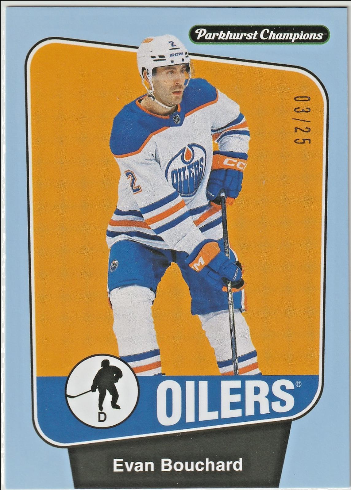 Evan Bouchard [Baby Blue Border] #5