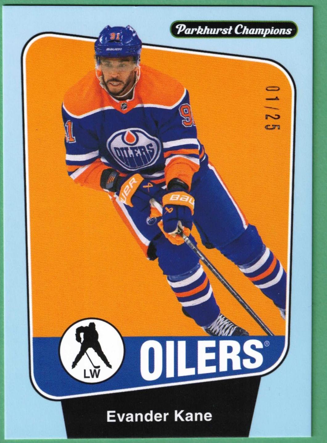 Evander Kane [Baby Blue Border] #101