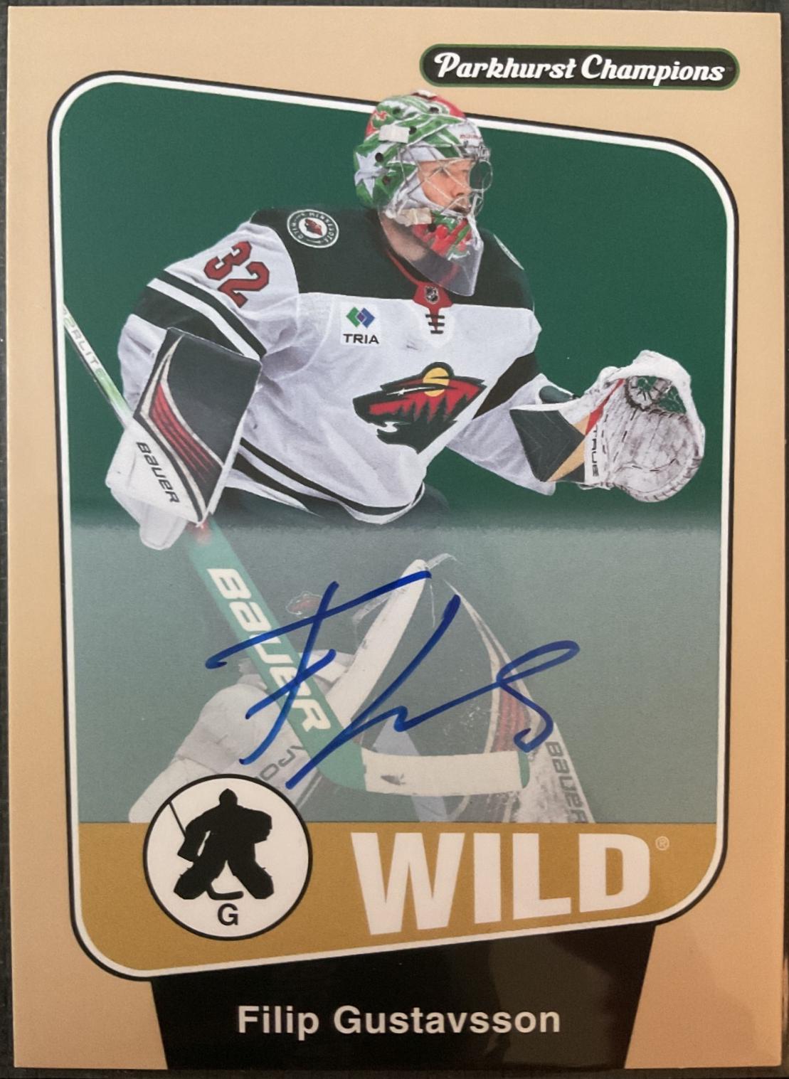 Filip Gustavsson [Autograph] #90