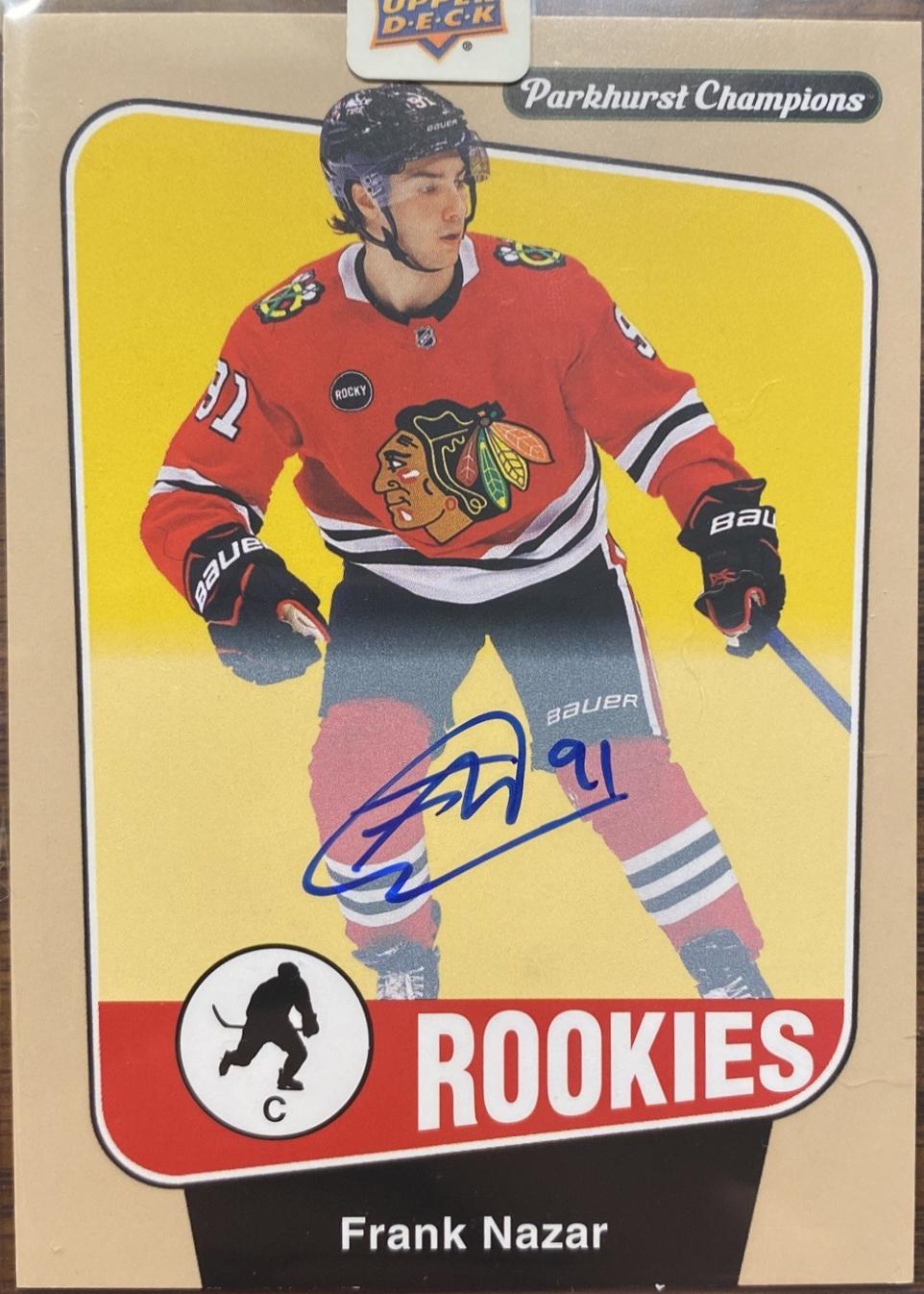 Frank Nazar [Rookie Autograph] #273
