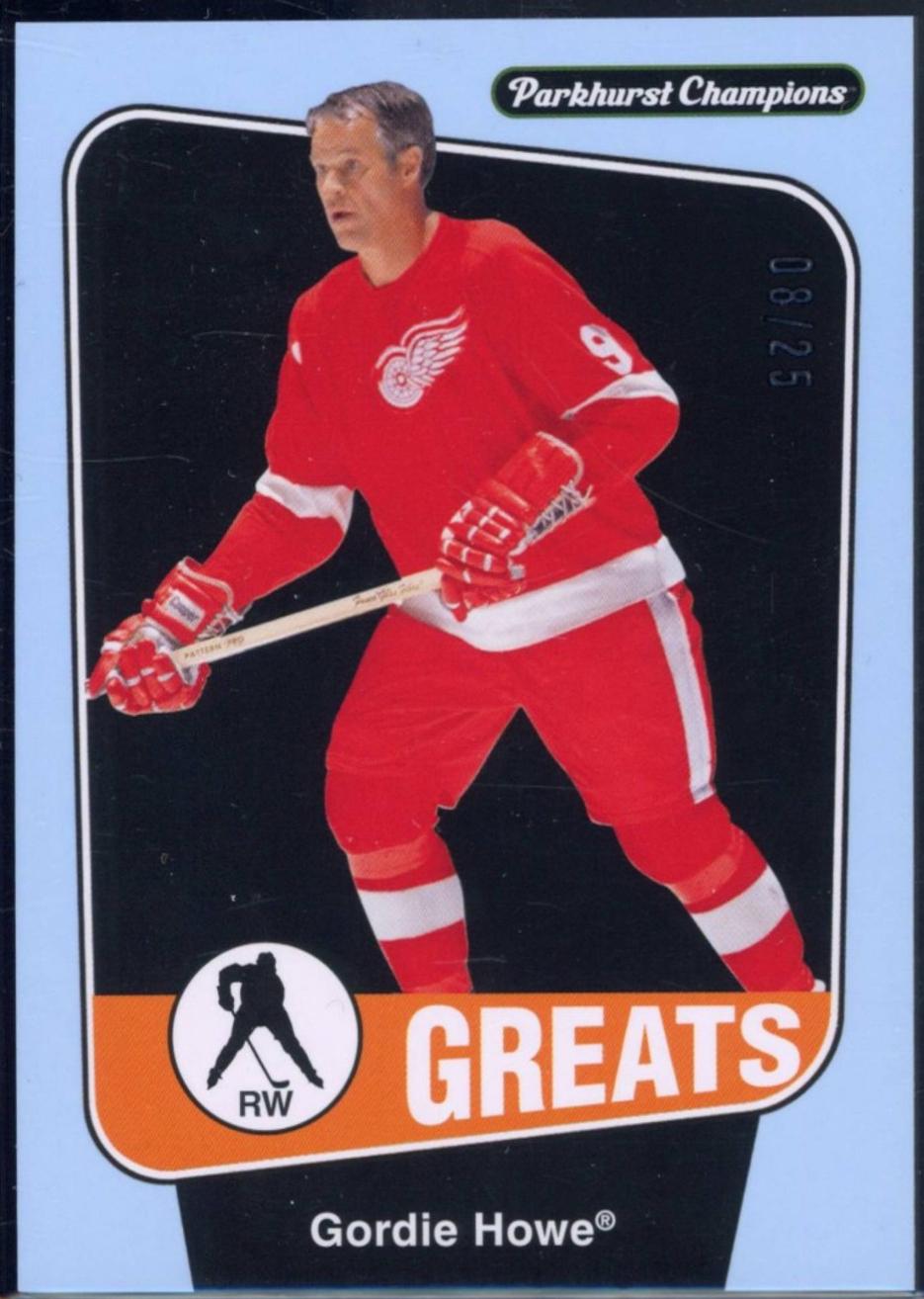 Gordie Howe [Baby Blue Border] #287