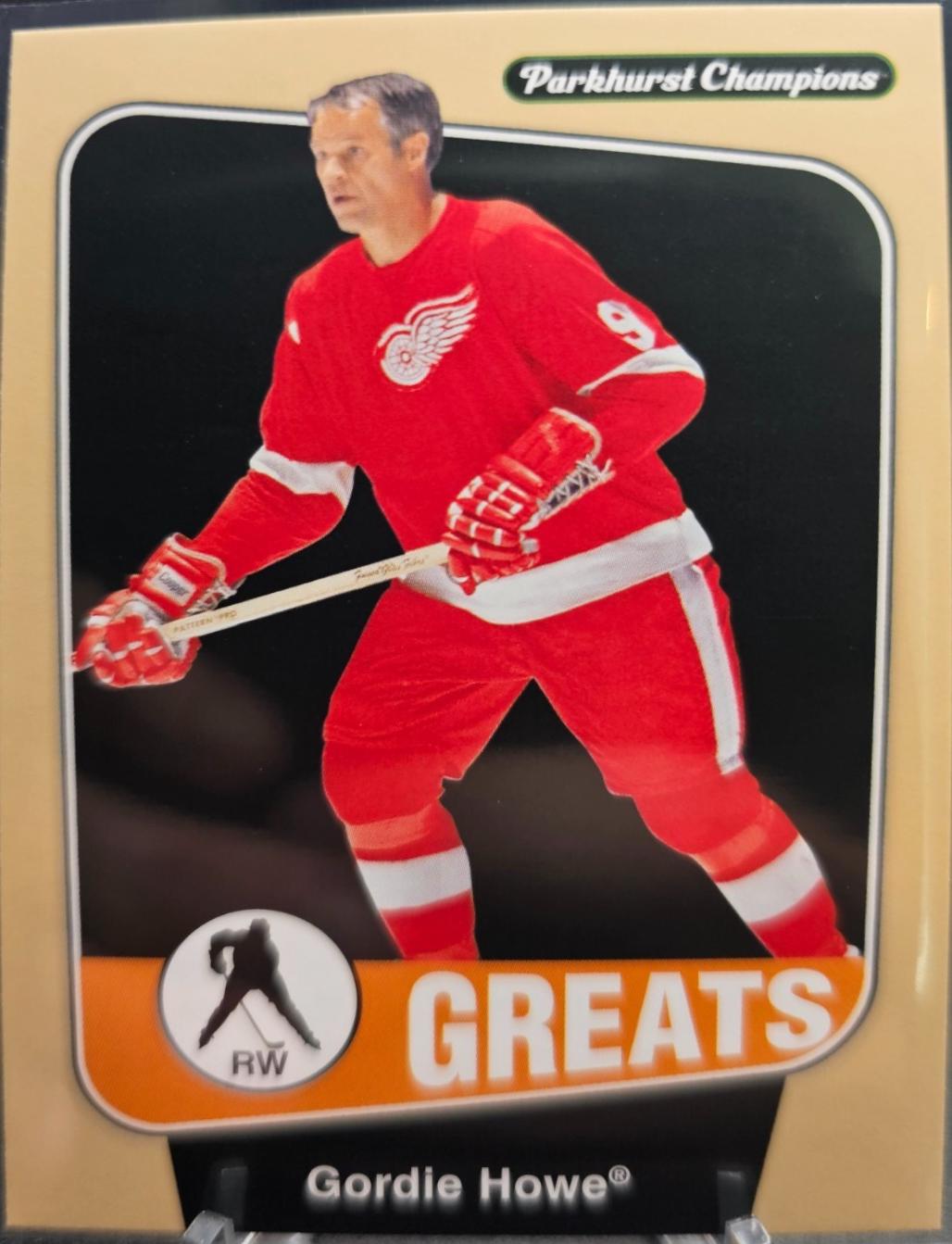 Gordie Howe [Greats Patch Autograph] #287