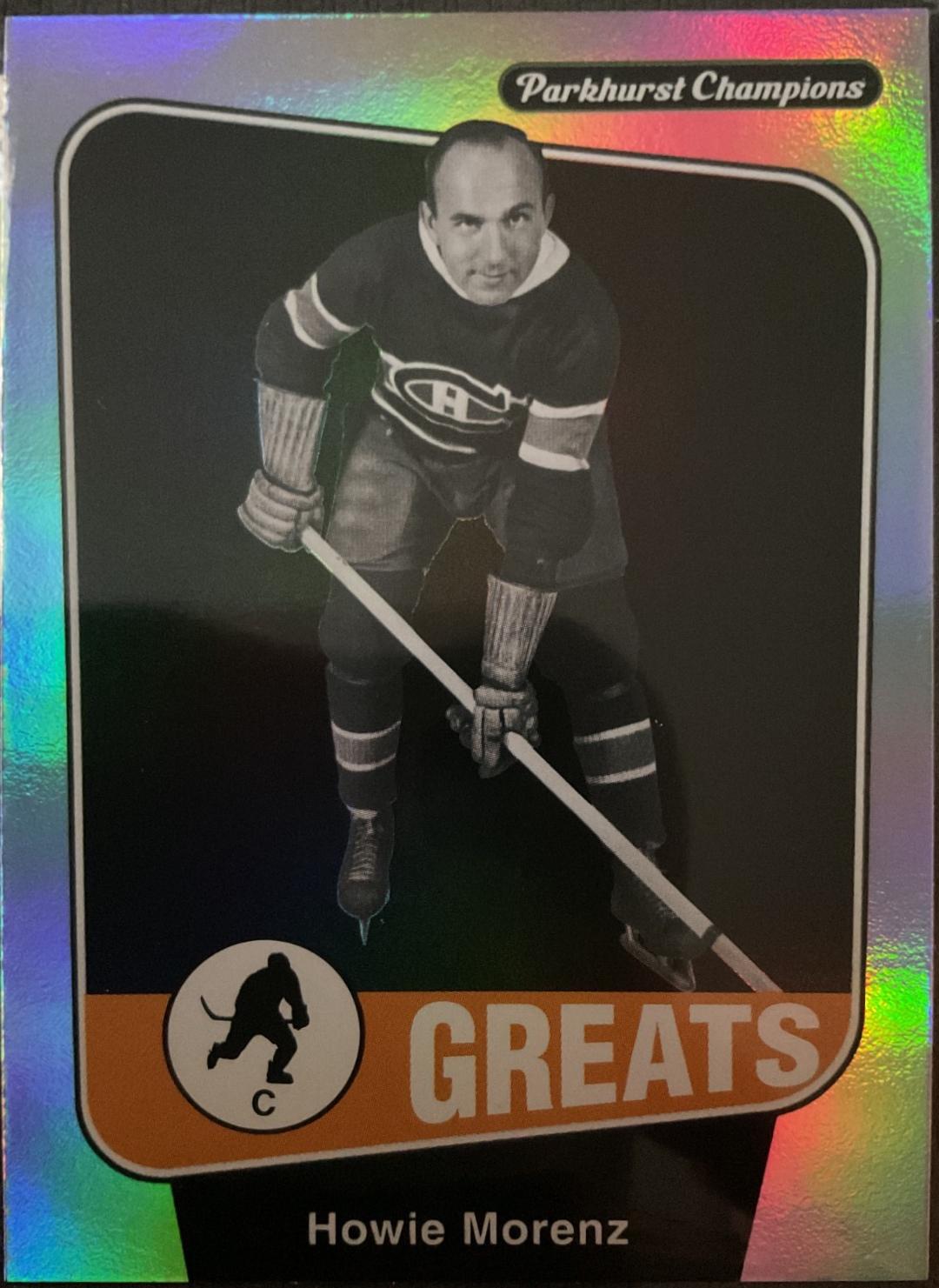 Howie Morenz [Rainbow Foilboard] #285