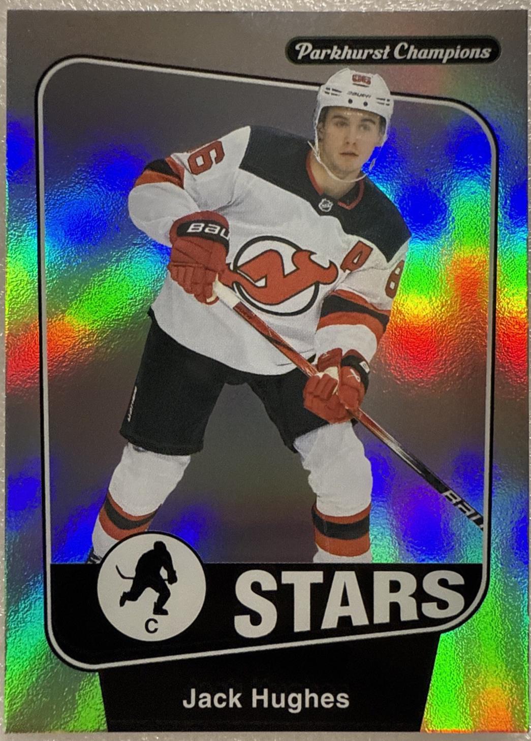 Jack Hughes [Rainbow Foilboard] #234