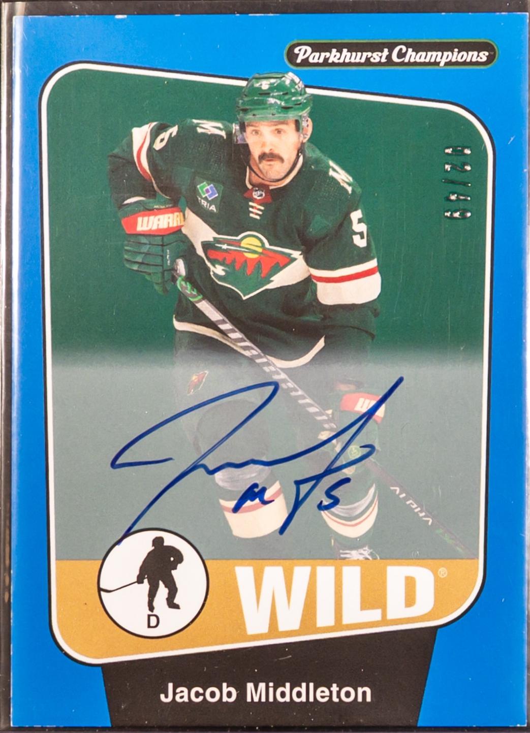 Jacob Middleton [Blue Autograph] #39