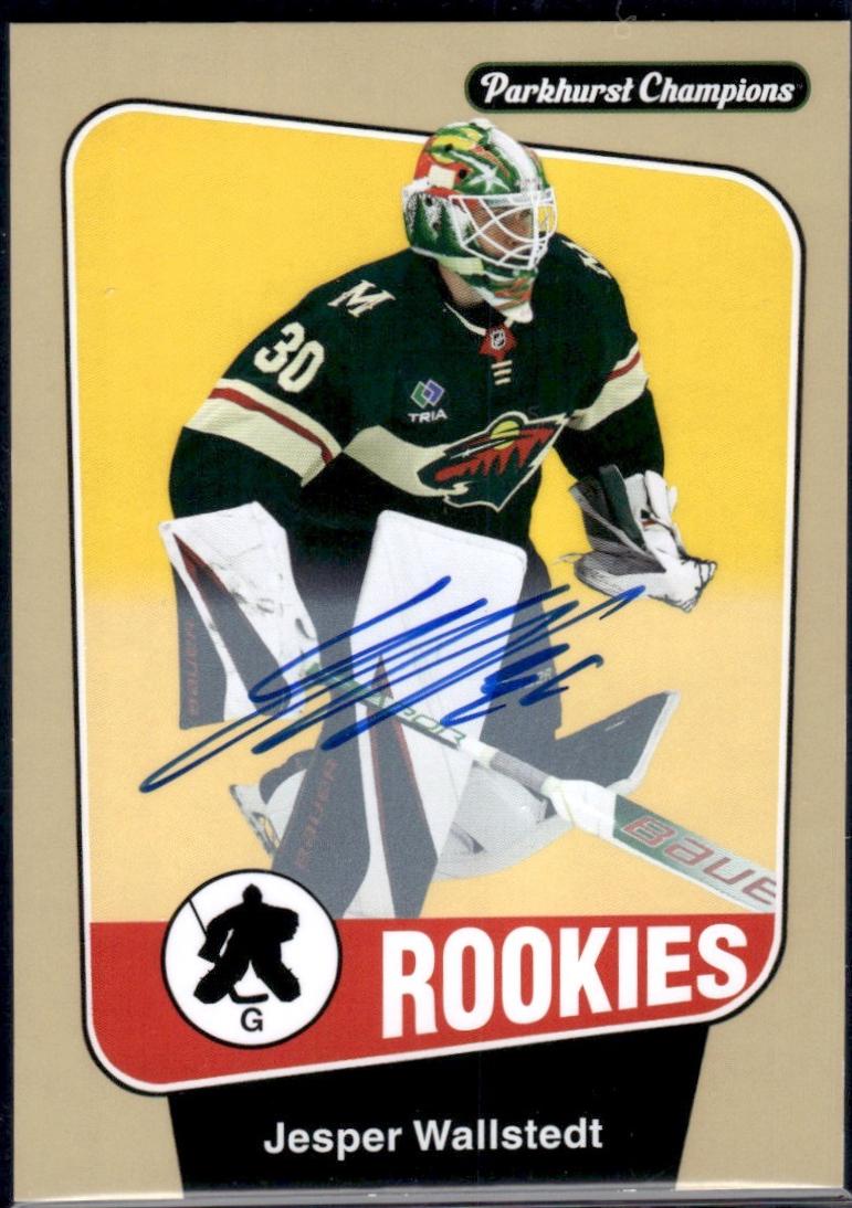 Jesper Wallstedt [Rookie Autograph] #256