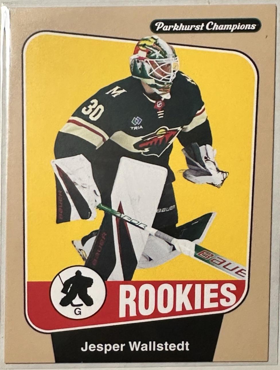Jesper Wallstedt [Rookie Jersey] #256