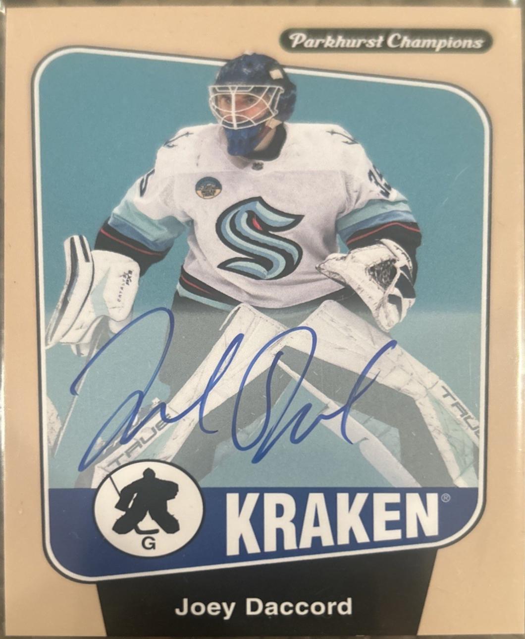 Joey Daccord [Autograph] #49