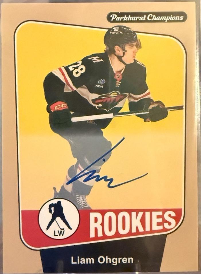 Liam Ohgren [Rookie Autograph] #277