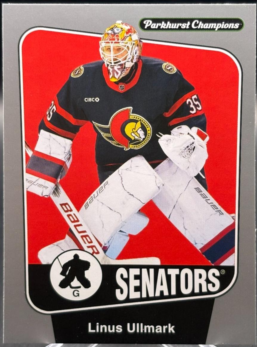 Linus Ullmark [Silver] #186