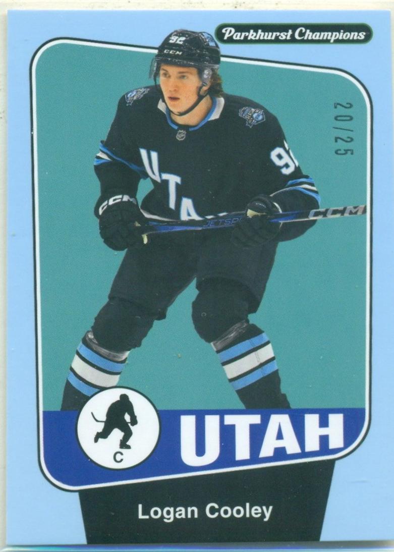 Logan Cooley [Baby Blue Border] #143