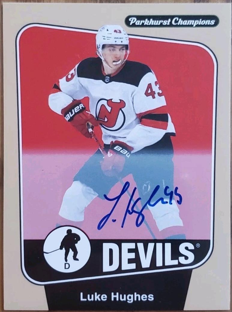 Luke Hughes [Autograph] #3