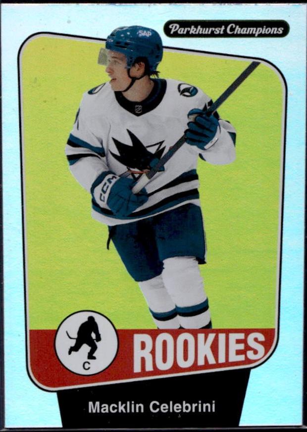 Macklin Celebrini [Rainbow Foilboard] #245