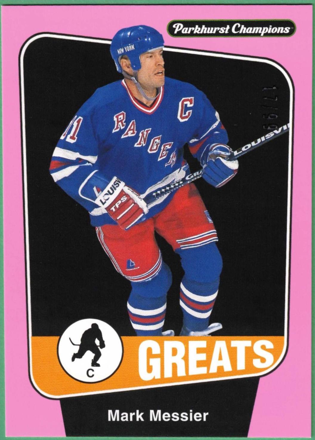 Mark Messier [Shell Pink Border] #283