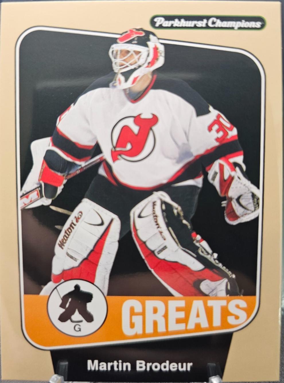 Martin Brodeur [Greats Autograph] #298