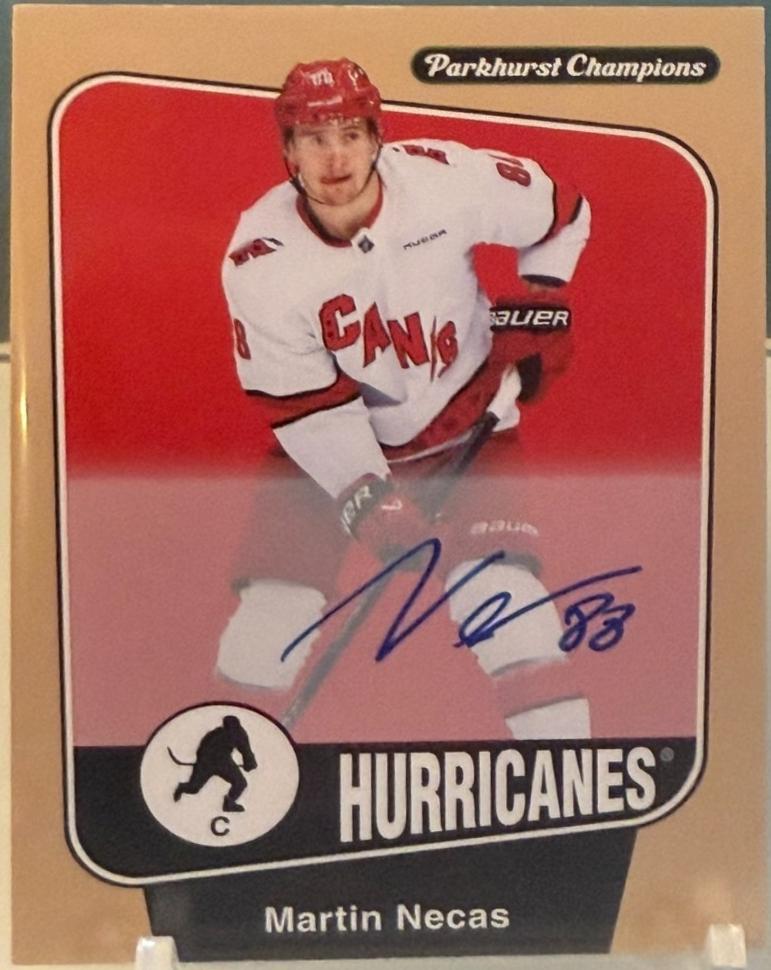 Martin Necas [Autograph] #40