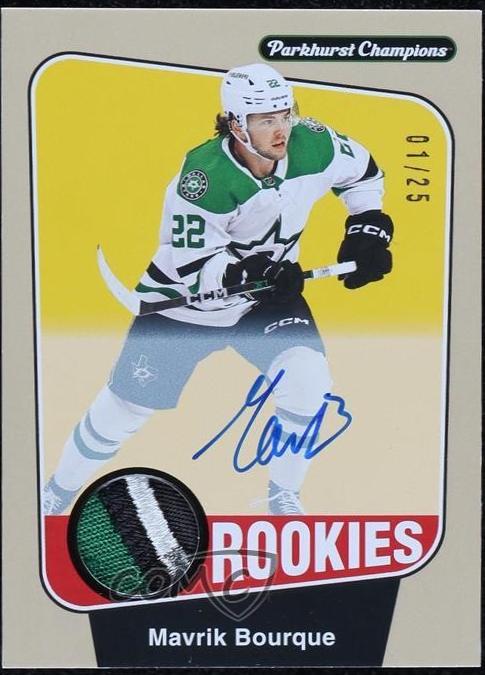 Mavrik Bourque [Rookie Patch Autograph] #254