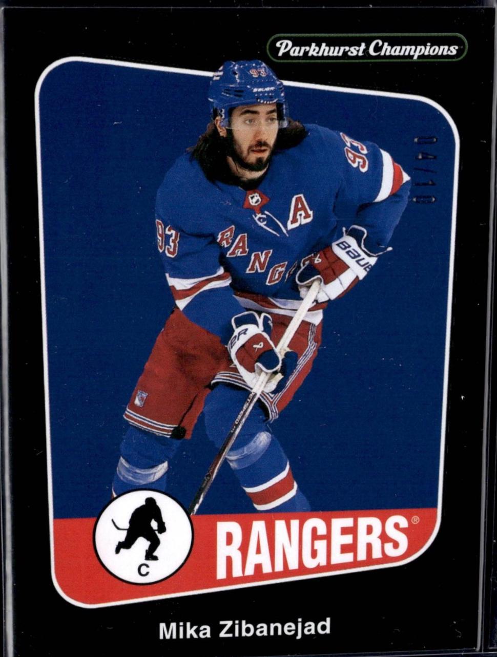 Mika Zibanejad [Black Border] #102