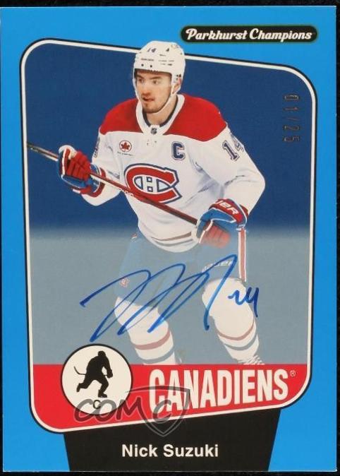 Nick Suzuki [Blue Autograph] #14