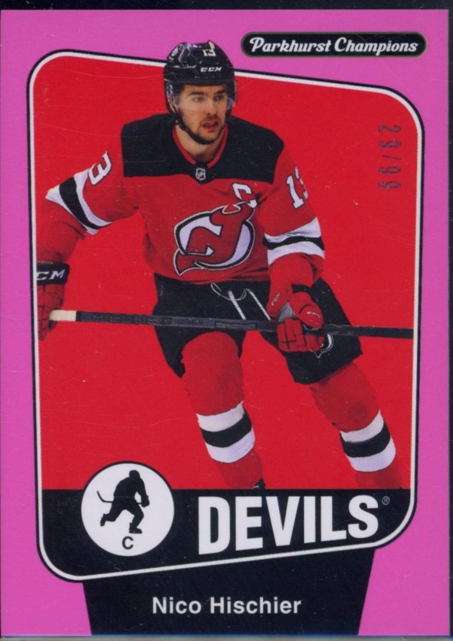 Nico Hischier [Shell Pink Border] #162
