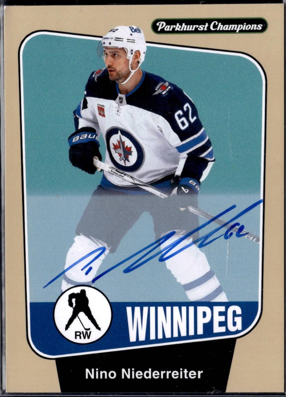 Nino Niederreiter [Autograph] #28