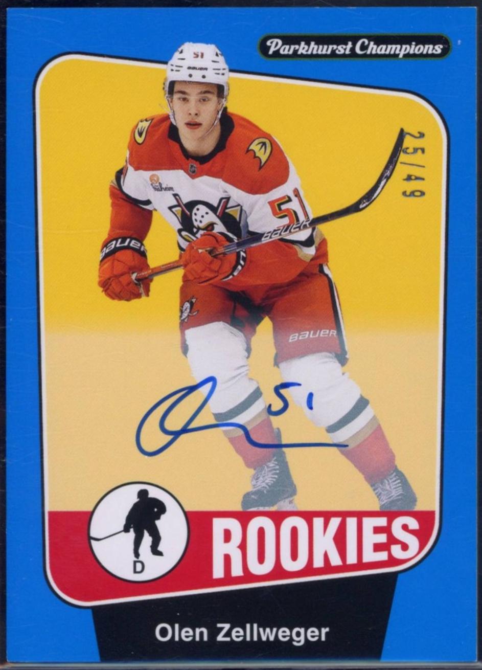 Olen Zellweger [Blue Rookie Autograph] #274