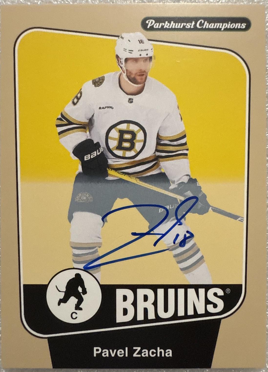 Pavel Zacha [Autograph] #97